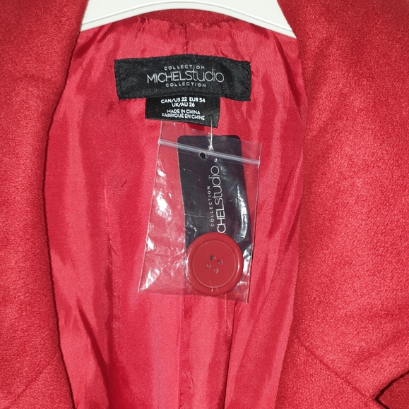 Red Addition Elle Coat - Picture 3 of 5